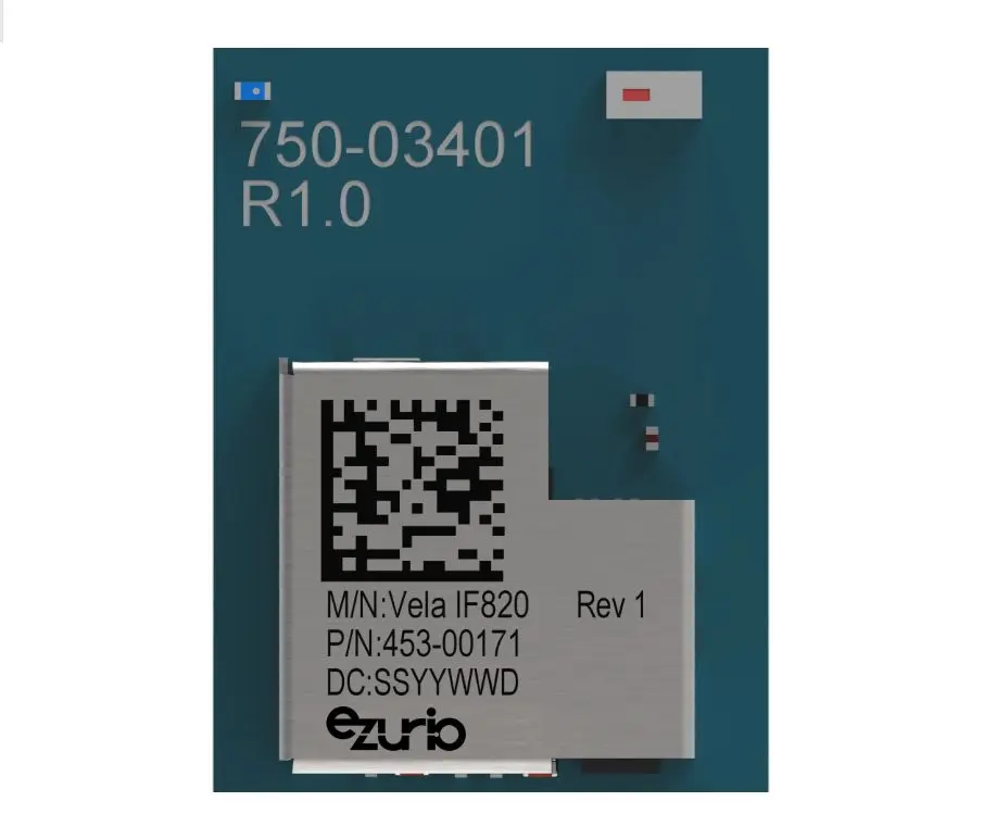 Produktfoto 1 von Ezurio Bluetooth Module, 5.4, 10 dBm -94 dBm