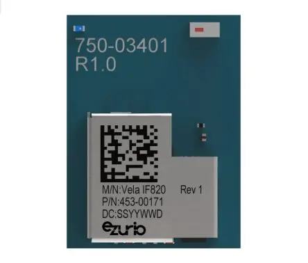Produktfoto 1 von Ezurio Bluetooth Module, 5.4, 10 dBm -94 dBm