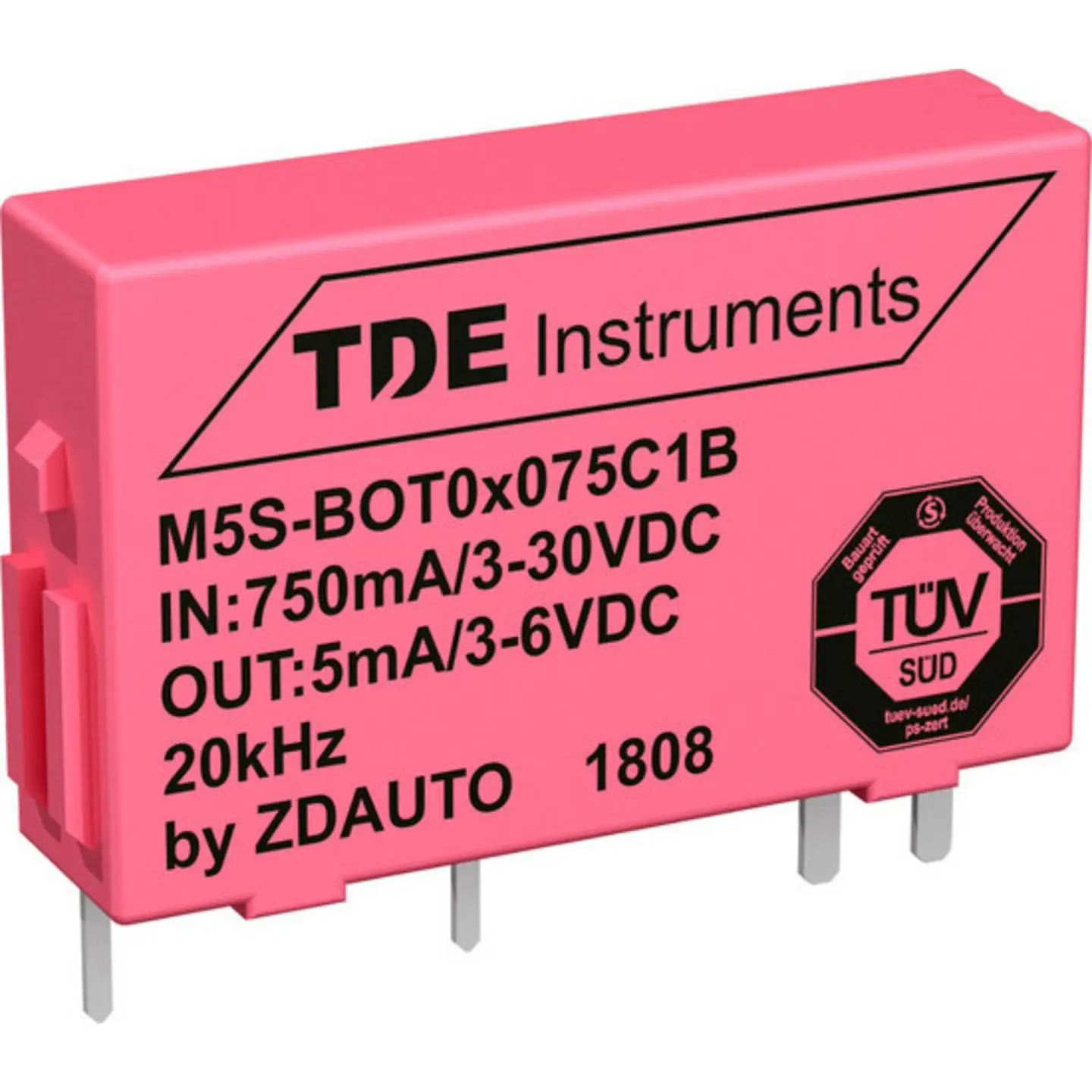 Produktfoto 1 von ZDAUTO Serie BOT Entwicklungskits Interface 3.3 V / Digital 1 to 800 mA, 20 to 250 V AUS