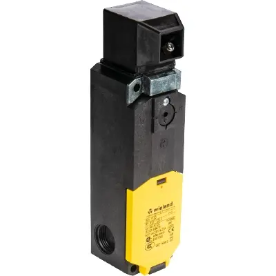 Produktfoto 1 von Wieland R1 Sicherheitsschalter Betätigungselement 4 Öffner Schutz-Verriegelung, Betätiger inklusive 4NC Thermoplast