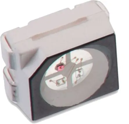 Produktfoto 1 von Wurth Elektronik 150 Oberfläche LED Blau, Grün, Rot, Cluster 3-LEDs, 120 ° 2121