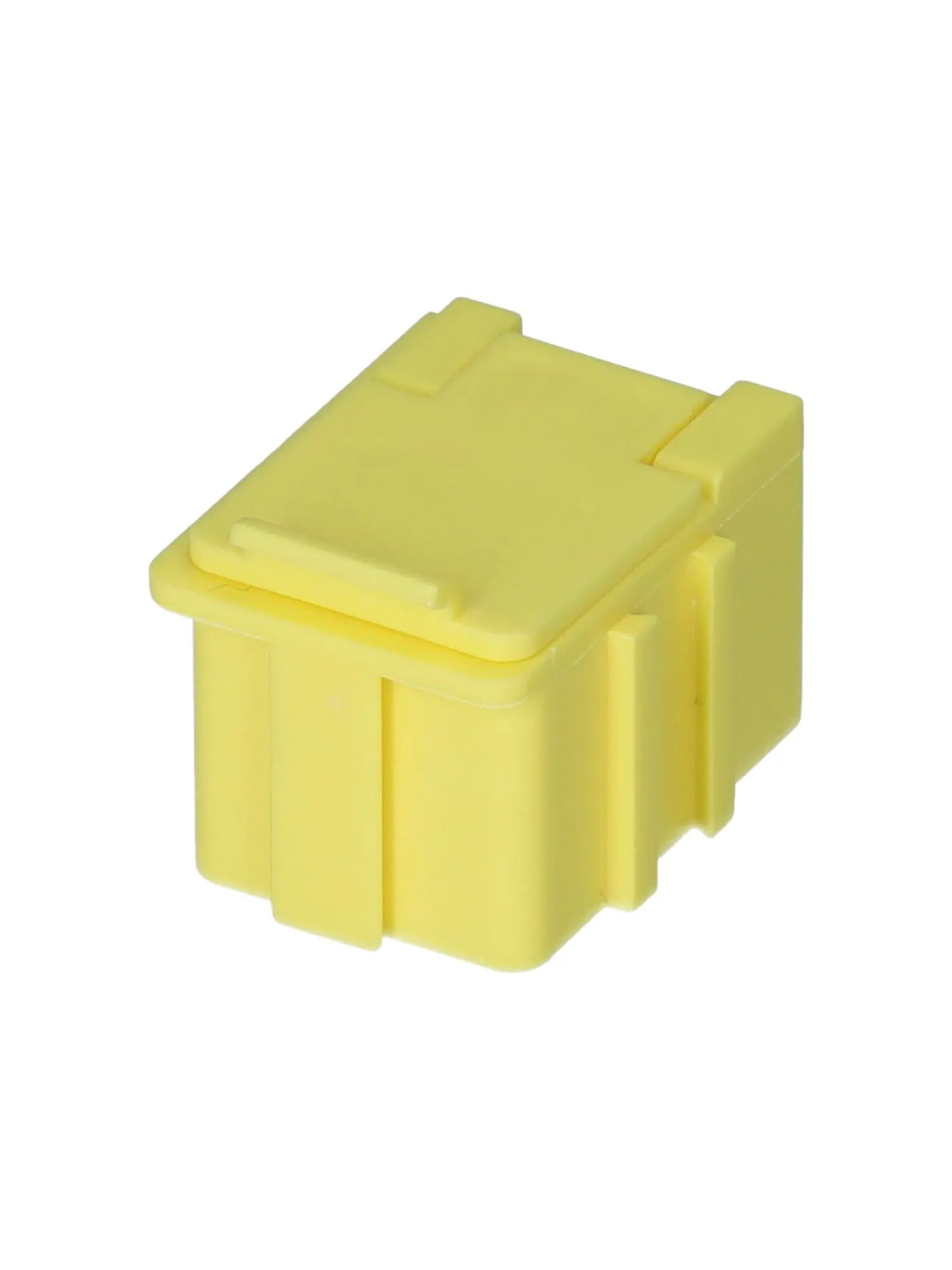 Produktfoto 1 von Licefa Kleinteilebox Gelb, 1 Fächer, 21 mm x 21.8 mm x 29.4 mm