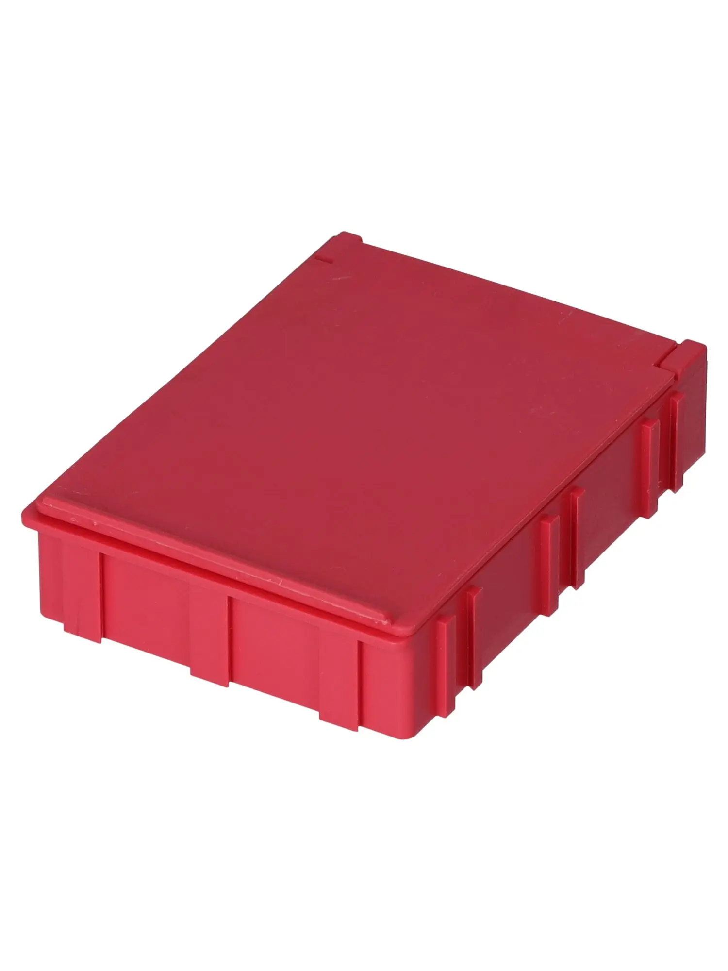 Produktfoto 1 von Licefa Kleinteilebox Rot, 1 Fächer Verstellbare Fächer, 21 mm x 63 mm x 85.3 mm