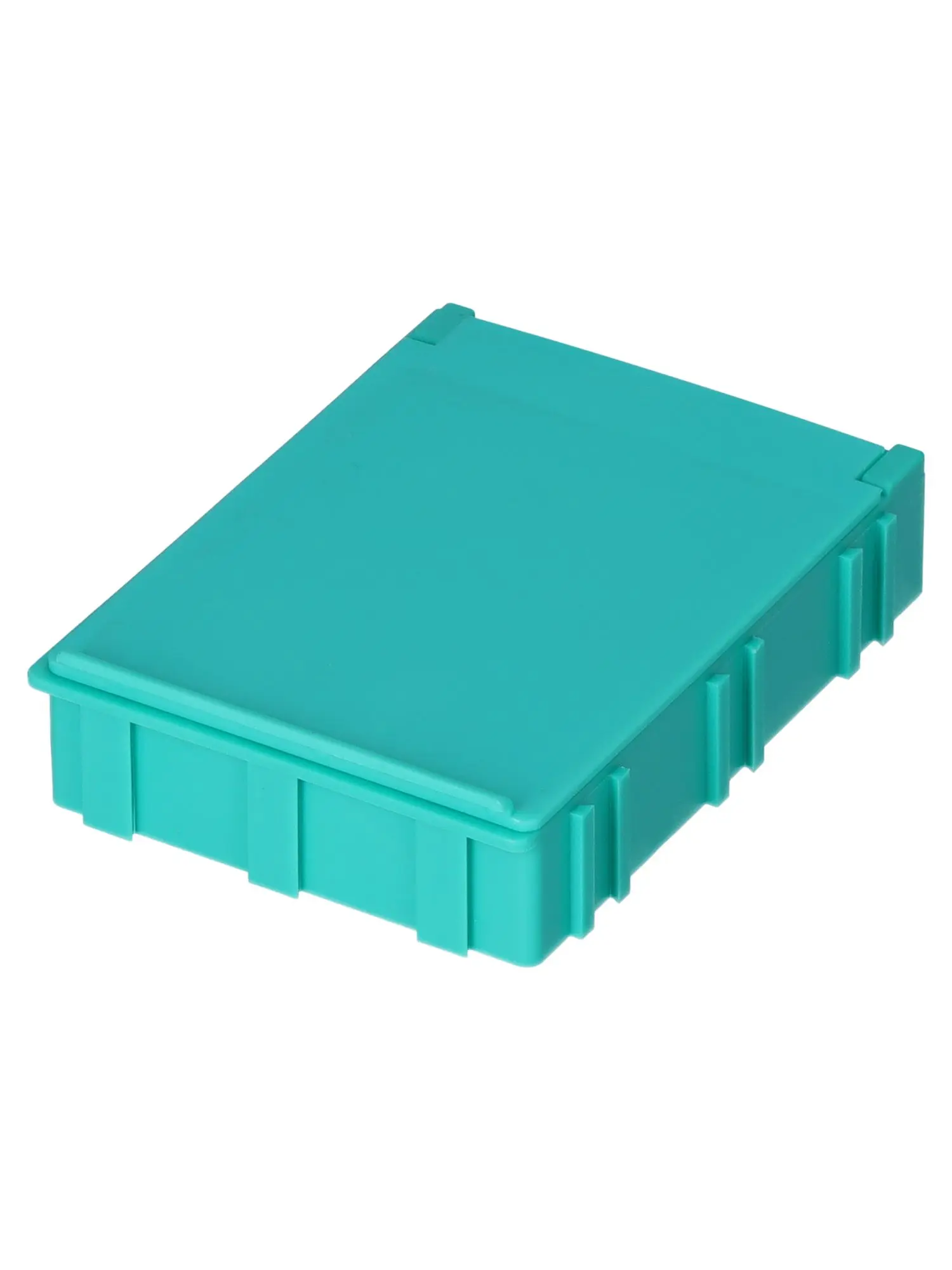 Produktfoto 1 von Licefa Kleinteilebox Grün, 1 Fächer Verstellbare Fächer, 21 mm x 63 mm x 85.3 mm