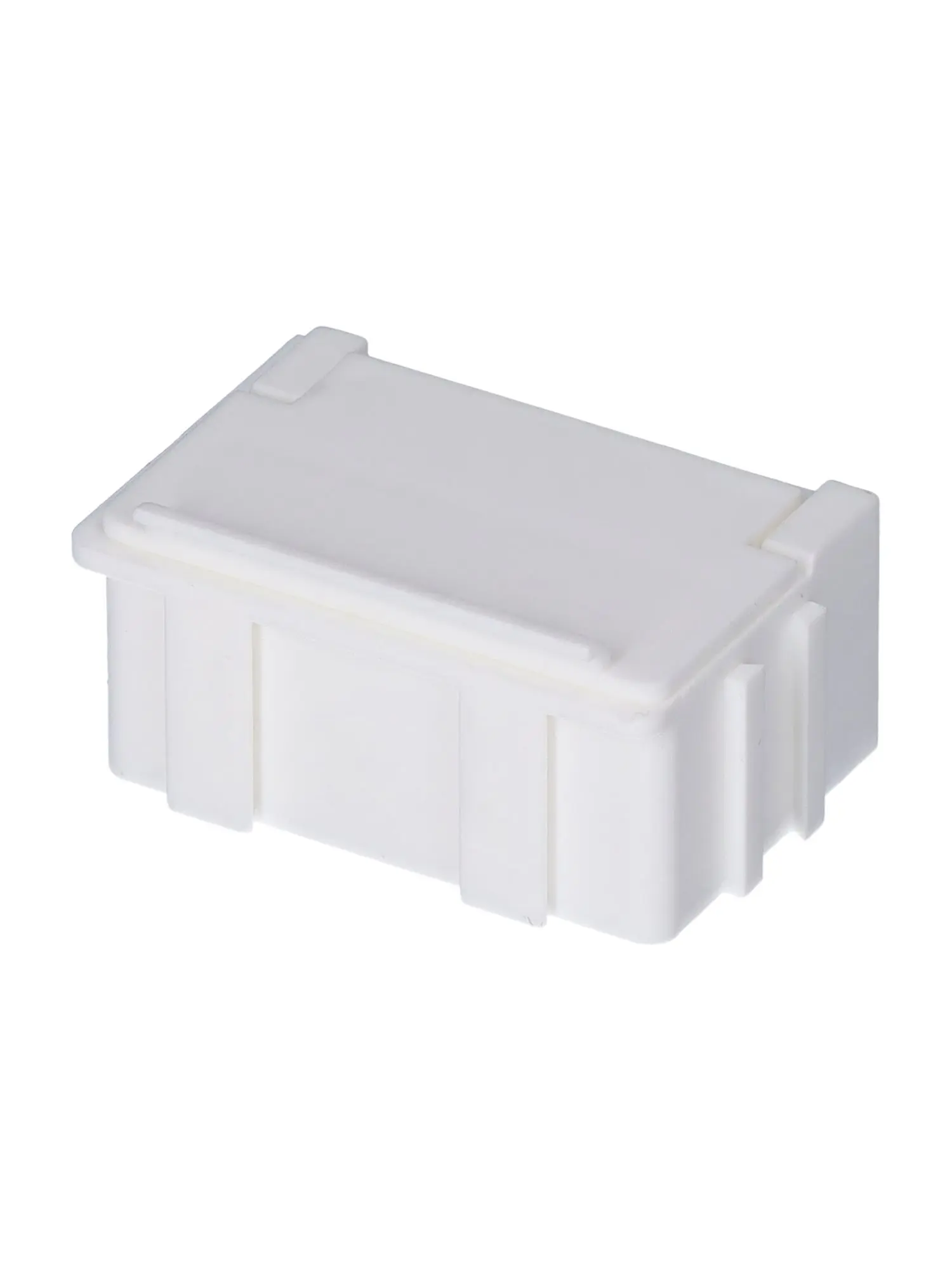 Produktfoto 1 von Licefa Kleinteilebox Weiß, 1 Fächer Verstellbare Fächer, 21 mm x 42.4 mm x 29.4 mm