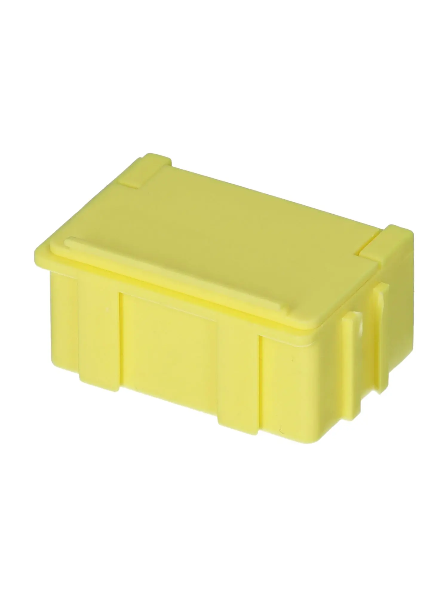 Produktfoto 1 von Licefa Kleinteilebox Gelb, 1 Fächer, 21 mm x 42.4 mm x 29.4 mm