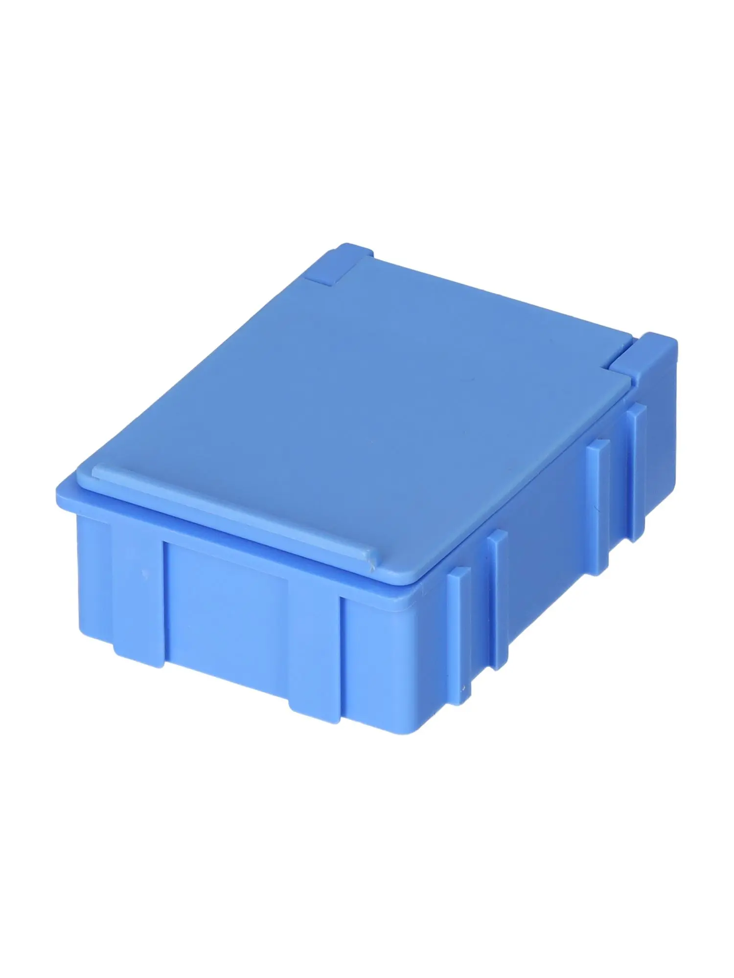 Produktfoto 1 von Licefa Kleinteilebox Blau, 1 Fächer Verstellbare Fächer, 21 mm x 42.3 mm x 57.4 mm