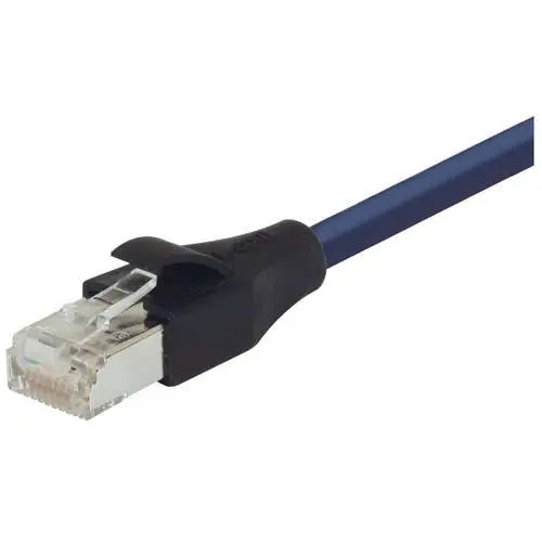 Produktfoto 1 von L-Com TRD Ethernet-Kabel, 50 ft, Blau, A Gerade Stecker Abgeschirmt Stecker, B RJ45, Polyvinylchlorid