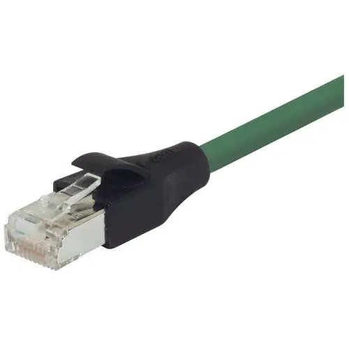 Produktfoto 1 von L-Com TRD Ethernet-Kabel, 2 ft, Grün, A Gerade Stecker Abgeschirmt Stecker, B RJ45, Polyvinylchlorid