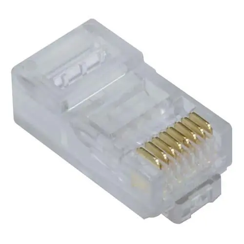 Produktfoto 1 von L-Com TSP Stecker Ethernet-Steckverbinder, 1-Port 1-polig SMD Gerade