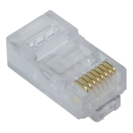 Produktfoto 1 von L-Com TSP Stecker Cat6a Ethernet-Steckverbinder, 1-Port 1-polig Oberfläche Gerade