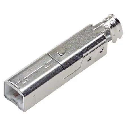 Produktfoto 1 von L-Com, Gerade USB-Steckverbinder Buchse USB-Typ B 1 2