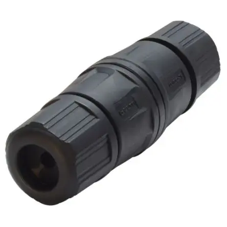 Produktfoto 1 von L-Com, CG Ethernet-Verbinder, RJ45, Cat5e, 2 -Port, Typ Messing vernickelt, Typ Kupplung