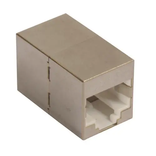 Produktfoto 1 von L-Com, TDG Ethernet-Steckverbinder, RJ45, Cat5e, 2 -Port, Typ Messing vernickelt