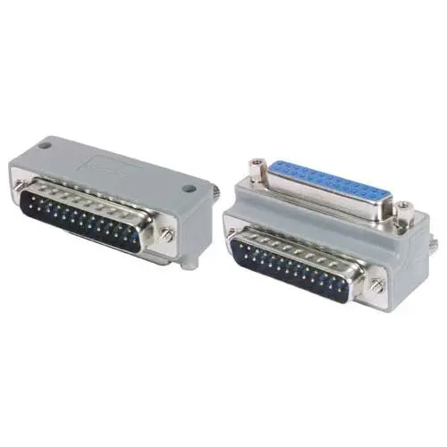 Produktfoto 1 von L-Com Sub-D Adapter 25-Wege D-Sub Stecker Stecker D-Sub 25-polig Buchse Buchse