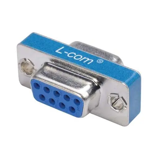 Produktfoto 1 von L-Com Sub-D Adapter 9-Wege D-Sub Buchse Buchse D-Sub 9-polig Buchse Buchse