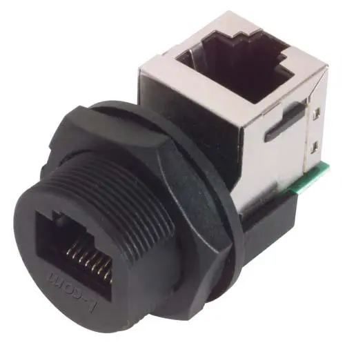 Produktfoto 1 von L-Com WPR Stecker Ethernet-Steckverbinder Abgeschirmt Kabel Horizontal