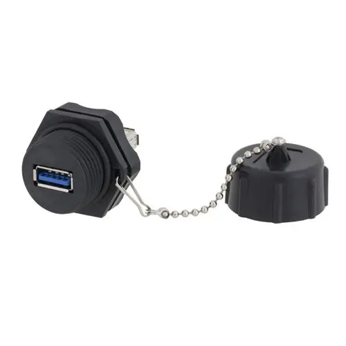 Produktfoto 1 von L-Com, Gerade USB-Steckverbinder Buchse USB Typ A 1 USB 3.0