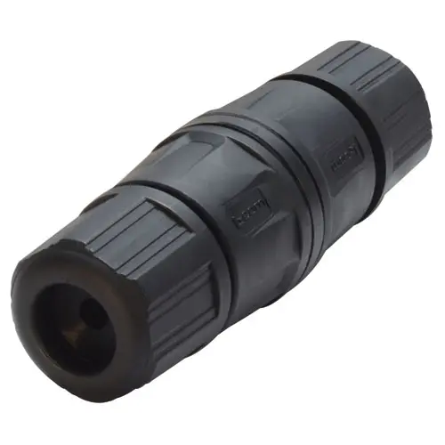L-Com CG Stecker Ethernet-Steckverbinder Messing vernickelt Schraubanschlussklemme Horizontal