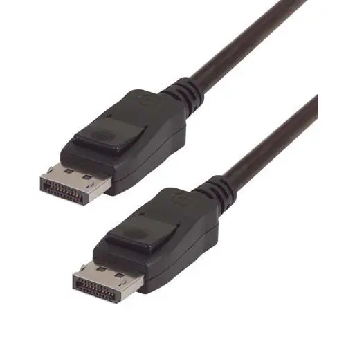 Produktfoto 1 von L-Com, Stecker DisplayPort-Kabelbaugruppe A DisplayPort B DisplayPort - Stecker, 3 m Raucharm halogenfrei