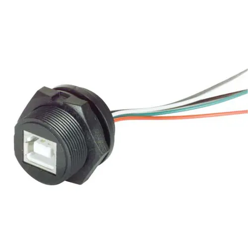 Produktfoto 1 von L-Com, Gerade USB-Steckverbinder Buchse USB-Typ B 1 2