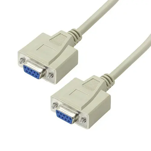 Produktfoto 1 von L-Com CRM Serielles Kabel / DB9 Buchse / DB9 Buchse, 5 ft Polyvinylchlorid, RoHS, CE
