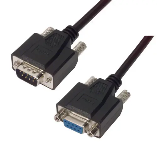 Produktfoto 1 von L-Com CSM Serielles Kabel / DB9 Stecker / DB9 Buchse, 5 ft Polyvinylchlorid, RoHS
