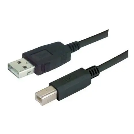 Produktfoto 1 von L-Com Stecker USB-Kabel, USB Typ A Stecker / USB B, USB-Typ B, 3 m USB 2.0