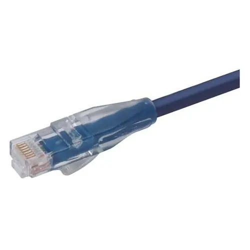 Produktfoto 1 von L-Com TRD Ethernet-Kabel, 25 ft, Blau, A Gerade Stecker Abgeschirmt Stecker, B RJ45, Polyvinylchlorid
