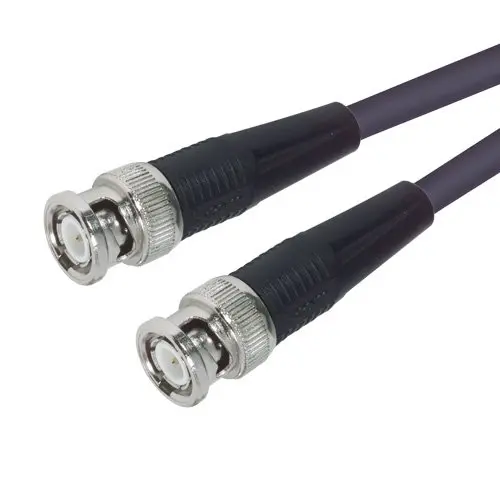 Produktfoto 1 von L-Com BNC RG174 Koaxialkabel, Abgeschlossen, 50 Ω, 12 ft
