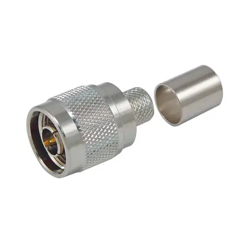 Produktfoto 1 von L-Com ANM Stecker Koaxialsteckverbinder N-Steckverbinder, Kabel, 50 Ω Crimpbefestigung, Gerade