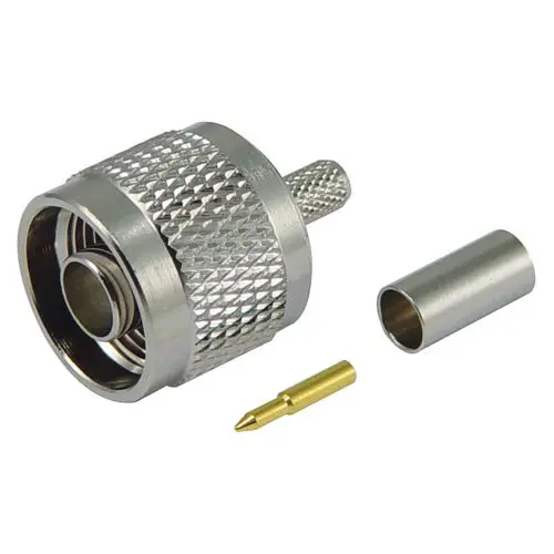 Produktfoto 1 von L-Com ANM Stecker Koaxialsteckverbinder N-Steckverbinder, Kabel, 50 Ω Crimpbefestigung, Gerade