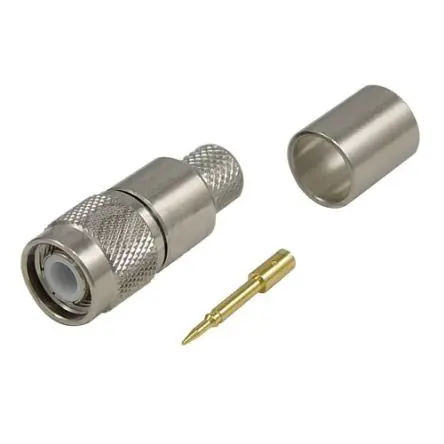 Produktfoto 1 von L-Com ATM Stecker Koaxialsteckverbinder TNC-Steckverbinder, Kabel, 50 Ω Crimpbefestigung, Gerade