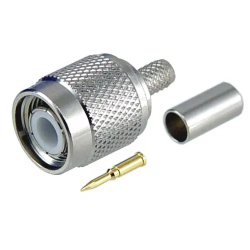 Produktfoto 1 von L-Com ATM Stecker Koaxialsteckverbinder TNC-Steckverbinder, Kabel, 50 Ω Crimpbefestigung, Gerade