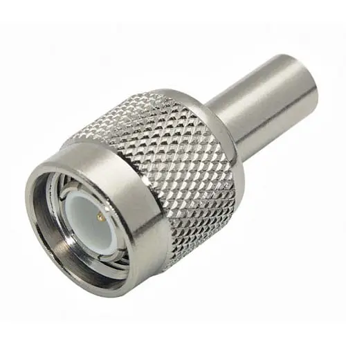 Produktfoto 1 von L-Com BAC Stecker Koaxialsteckverbinder TNC-Steckverbinder, Kabel, 50 Ω Crimpbefestigung, Gerade