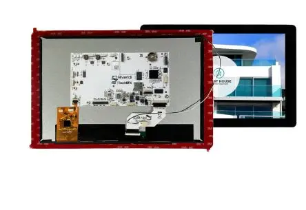 Produktfoto 1 von Riverdi TFT-LCD-Anzeige 12.1 Zoll SPI, QSPI Touchscreen Kapazitiv, 1280 x 800 Pixel, 216.96 x 135.60 mm LED