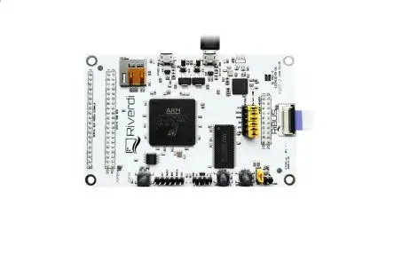 Produktfoto 1 von Riverdi 10 Zoll Entwicklungstool Display, TFT Evaluierungsplatine STM32 Evaluation Board