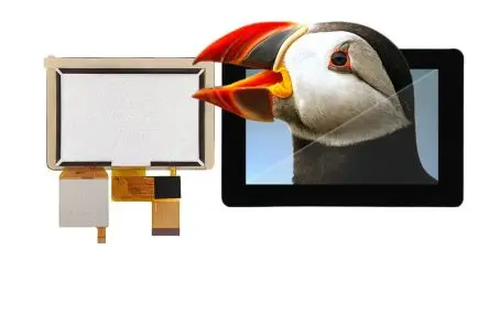 Produktfoto 1 von Riverdi TFT-LCD-Anzeige 4.3 Zoll RGB Touchscreen Kapazitiv, 480 x 272 Pixel, 95.04 x 53.86 mm LED