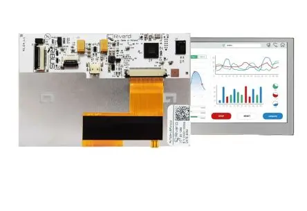 Produktfoto 1 von Riverdi TFT-LCD-Anzeige 4.3 Zoll SPI, QSPI, 480 x 272 Pixel, 95.04 x 53.86 mm LED