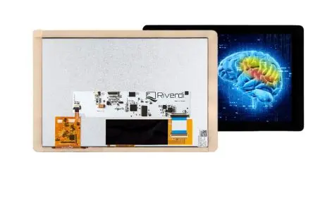 Produktfoto 1 von Riverdi TFT-LCD-Anzeige 10.1 Zoll QSPI, SPI Touchscreen Kapazitiv, 1280 x 800 Pixel, 216.96 x 135.60 mm LED