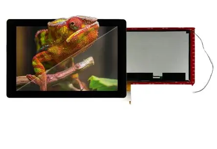 Produktfoto 1 von Riverdi TFT-LCD-Anzeige 12.1 Zoll LVDS Touchscreen Kapazitiv, 1280 x 800 Pixel, 216.96 x 135.60 mm LED