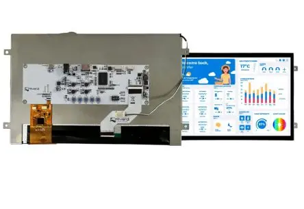 Produktfoto 1 von Riverdi TFT-LCD-Anzeige 12.1 Zoll HDMI Touchscreen Kapazitiv, 1280 x 800 Pixel, 216.96 x 135.60 mm LED