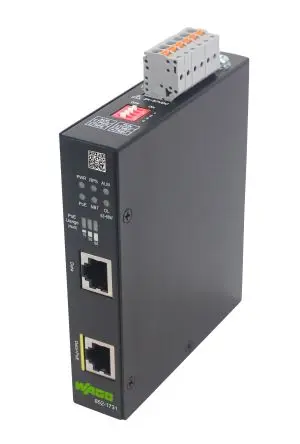 Produktfoto 1 von WAGO PoE Injektor 24V dc, 57 V dc Input / 24V dc, 57 V dc Output, 4 A 90 W 2 Port 25mm B. 100 mm T.