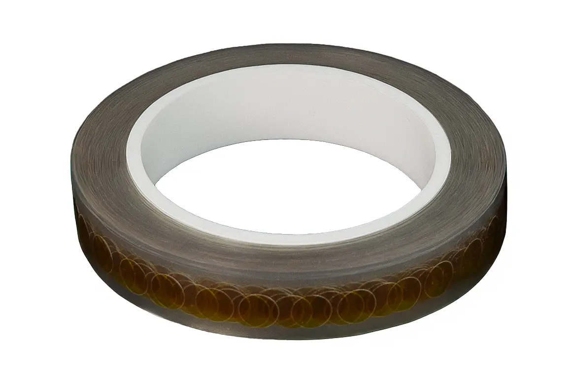 Produktfoto 1 von RS PRO RS PRO Polyimid-Folie Abdeckband Gelb Silikon-Kleber