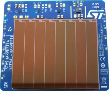 Produktfoto 1 von STMicroelectronics STEVAL-HARVEST1 Nucleo-Platine, Erweiterungs-Leiterplatte Entwicklungstool Microcontroller 32-Bit-MCU