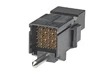 Produktfoto 1 von Molex 171573, 2.15 mm Backplane-Steckverbinder Anschluss, 54-polig, 9-reihig, gewinkelt 6