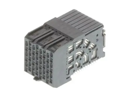 Produktfoto 1 von Molex 171990, 1.9 mm Backplane-Steckverbinder Anschluss, 48-polig Buchse, 6-reihig, gewinkelt 8