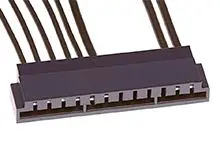 Produktfoto 1 von Molex Serie 1728 Kantensteckverbinder, 3.96 mm, 8-polig, Vertikal, Kante