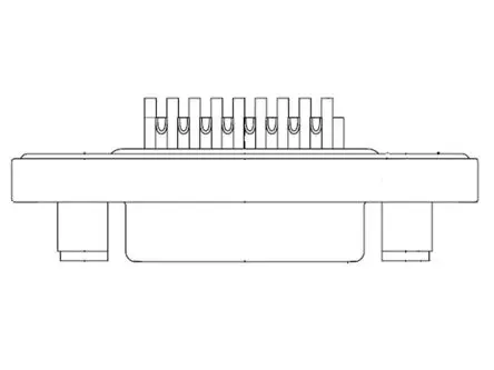 FCT from Molex 1731 D-Sub-Steckverbinder Gerade, 15-polig 1.98 mm Raster, Frontplattenmontage Buchse, mit Gewindeeinsatz