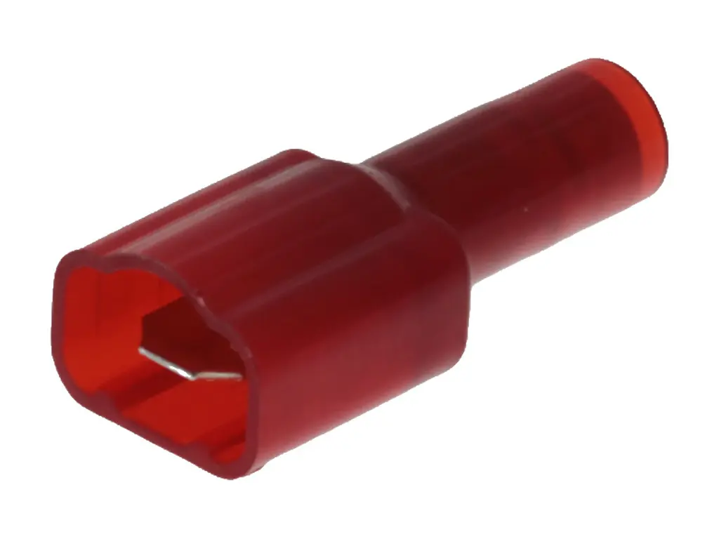 Produktfoto 1 von Molex 19001 Schnellkupplungs-Crimpanschluss, Rot, Isoliert, 4.75 x 0.51 mm, Stecker